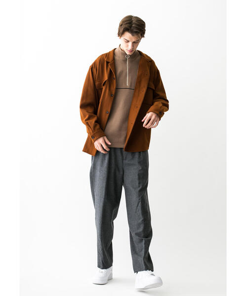 MONKEY TIME（モンキータイム）の「＜monkey time＞ FLANO SHORT COLLAR SHIRT/シャツ ◆（シャツ/ブラウス・メンズ・ダークグリーン/ブラウン・LARGE/X-LARGE/SMALL/MEDIUM）」の13枚目の写真