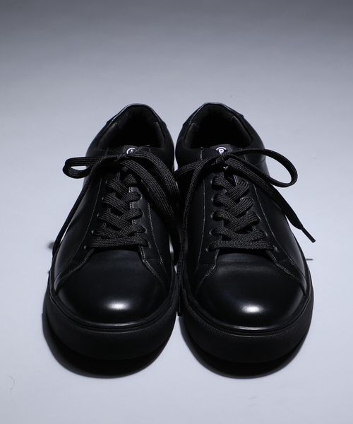 FOOTSTOCK ORIGINALS（フットストックオリジナルズ）の「【FOOTSTOCK】MINIMAL SIX-HOLE SNEAKERS（スニーカー・メンズ・ブラック系その他2/ホワイト/ブラック・8/9/7）」の15枚目の写真