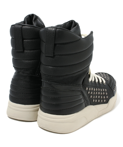 MIDWEST（ミッドウエスト）の「DIET  BUTCHER  SLIM  SKIN スタッズハイカットスニーカー（スニーカー・メンズ・ブラック・8/10/9）」の4枚目の写真