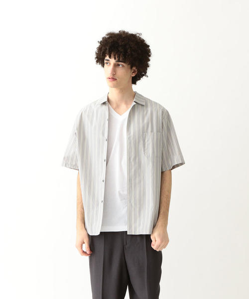 【美品】Steven Alan/ STRIPE COOK SHIRT-BOLD Steven Alan O/DY DBY COOK SHIRT/Shirt BOLD FIT Size S Stripe