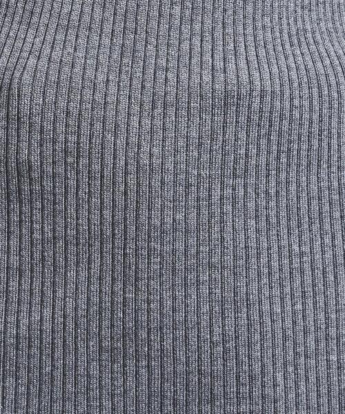 UNITED ARROWS(ユナイテッドアローズ)の「UWSC W/PE リブ タートルネック ニット†(ニット/セーター・レディース・ダークグレー/ベージュ/ブラック/ロイヤルブルー・FREE)」の13枚目の写真