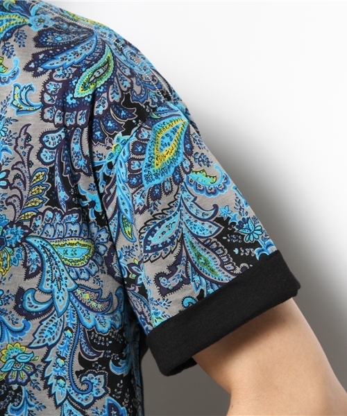 MIDWEST（ミッドウエスト）の「DIET  BUTCHER  SLIM  SKIN ビックプリントＴシャツ（Tシャツ/カットソー・メンズ・ブルー/ネイビー・2/1）」の11枚目の写真