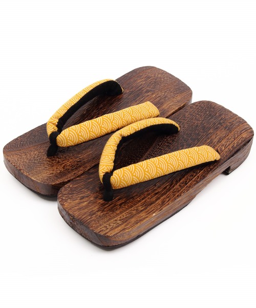 ８(eight)（エイト）の「柄物 下駄 桐（和装小物・メンズ・ベージュ/ライトグリーン/ホワイト×ブラック/ブラック系その他/グレー系その他/ブルー系その他/イエロー系その他/レッド系その他/ブルー系その他2/レッド系その他2・LARGE/X-LARGE）」の8枚目の写真