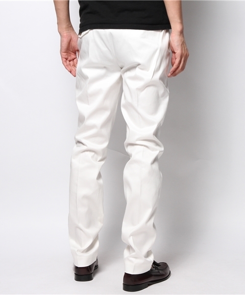 ABAHOUSE(アバハウス)の「ウエポンストレッチコールドマーセ テーパードパンツ(スラックス・メンズ・ホワイト/キャメル・1/2/3/4)」の10枚目の写真