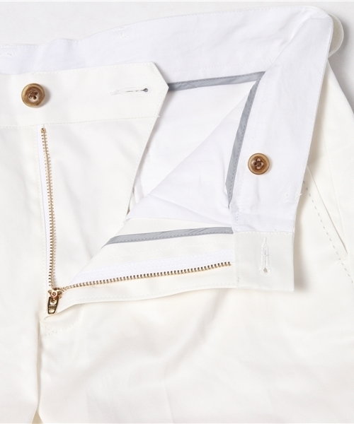 ABAHOUSE(アバハウス)の「ウエポンストレッチコールドマーセ テーパードパンツ(スラックス・メンズ・ホワイト/キャメル・1/2/3/4)」の7枚目の写真