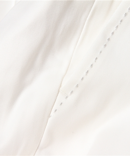 ABAHOUSE(アバハウス)の「ウエポンストレッチコールドマーセ テーパードパンツ(スラックス・メンズ・ホワイト/キャメル・1/2/3/4)」の8枚目の写真