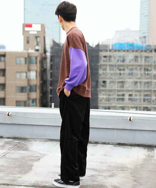 Ressaca（レサーカ）の「太畝コーデュロイワイドパンツ（その他パンツ・メンズ・ブラック/カーキ/ライトベージュ・M/L）」の11枚目の写真