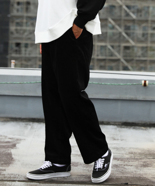 Ressaca（レサーカ）の「太畝コーデュロイワイドパンツ（その他パンツ・メンズ・ブラック/カーキ/ライトベージュ・M/L）」の13枚目の写真