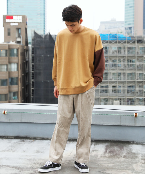 Ressaca（レサーカ）の「太畝コーデュロイワイドパンツ（その他パンツ・メンズ・ブラック/カーキ/ライトベージュ・M/L）」の15枚目の写真