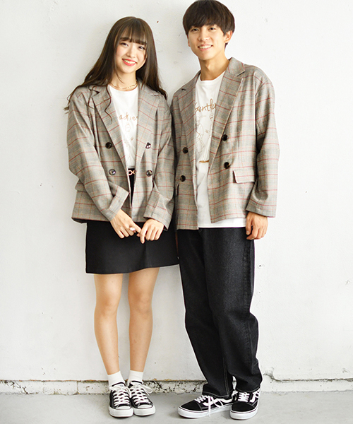 PairPair（ペアペア）の「ダブルゆるテーラードジャケット（テーラードジャケット・レディース・ライトブラウン/モカ/ブラウン系その他・FREE）」の5枚目の写真