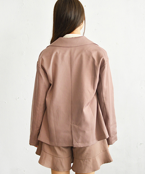 PairPair（ペアペア）の「ダブルゆるテーラードジャケット（テーラードジャケット・レディース・ライトブラウン/モカ/ブラウン系その他・FREE）」の17枚目の写真