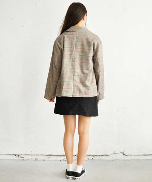 PairPair（ペアペア）の「ダブルゆるテーラードジャケット（テーラードジャケット・レディース・ライトブラウン/モカ/ブラウン系その他・FREE）」の19枚目の写真