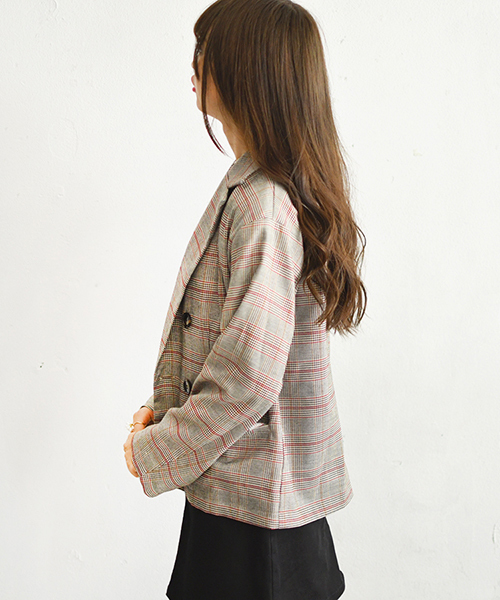 PairPair（ペアペア）の「ダブルゆるテーラードジャケット（テーラードジャケット・レディース・ライトブラウン/モカ/ブラウン系その他・FREE）」の21枚目の写真