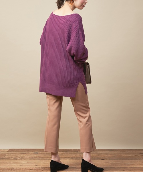 natural couture(ナチュラルクチュール)の「PP美シルエットフレアパンツ(その他パンツ・レディース・キャメル/レンガ/ブラック/ダークブラウン・FREE)」の19枚目の写真