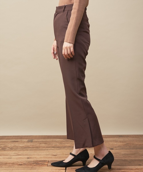 natural couture(ナチュラルクチュール)の「PP美シルエットフレアパンツ(その他パンツ・レディース・キャメル/レンガ/ブラック/ダークブラウン・FREE)」の15枚目の写真