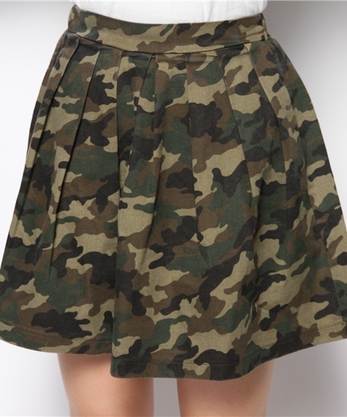 WEGO(ウィゴー)の「WEGO/迷彩柄フレアスカート(スカート・レディース・その他1・FREE)」の5枚目の写真