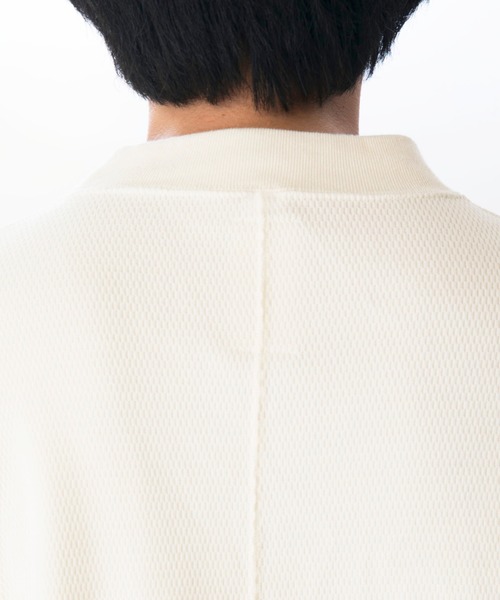 KURO（クロ）の「【KURO クロ】HONEYCOMB MOCK NECK L/S TEE（T