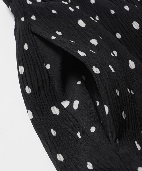 coca(coca)(コカ)の「ドットプリーツスカート(スカート・レディース・ブラック/ブラウン/パープル/グレイッシュベージュ・ONE SIZE)」の20枚目の写真