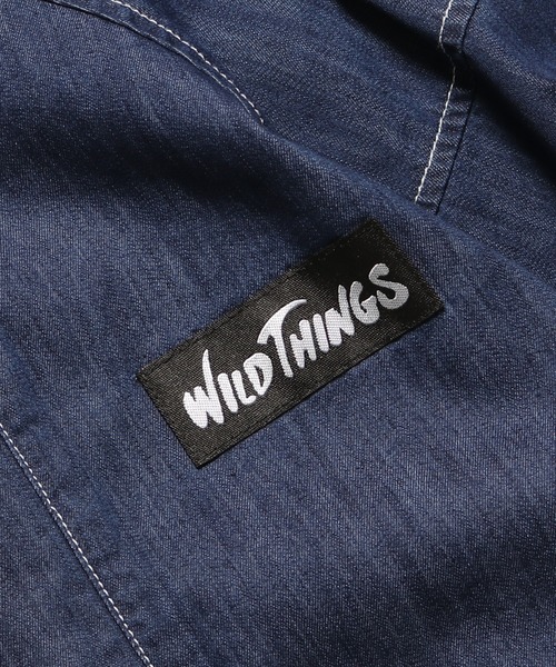WILD THINGS（ワイルドシングス）の「WILDTHINGS / ワイルドシングス SHEL TECH DENALI JACK（マウンテンパーカー・メンズ・ライトインディゴブルー/ワンウォッシュ・S/M/L）」の15枚目の写真