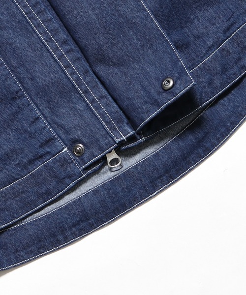WILD THINGS（ワイルドシングス）の「WILDTHINGS / ワイルドシングス SHEL TECH DENALI JACK（マウンテンパーカー・メンズ・ライトインディゴブルー/ワンウォッシュ・S/M/L）」の7枚目の写真