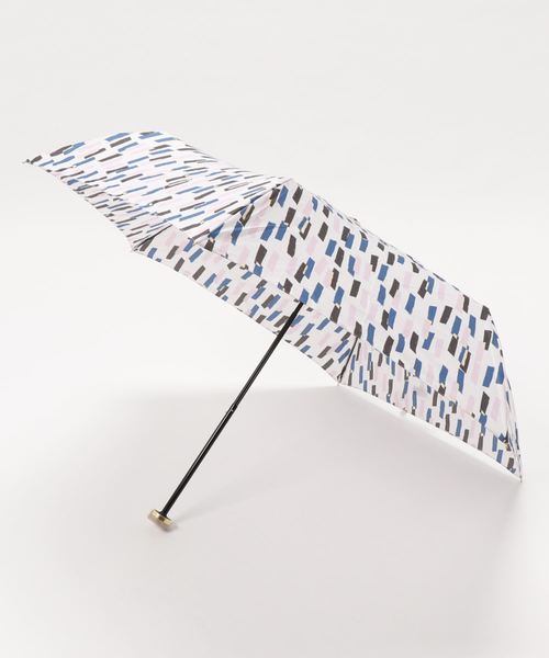 LBC（エルビーシー）の「晴雨兼用 折りたたみ傘 フセン（折りたたみ傘・レディース・パープル/梅・FREE）」の2枚目の写真