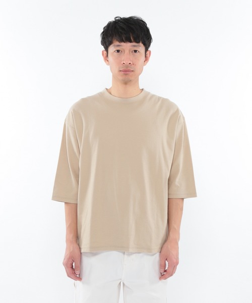 LAKOLE（ラコレ）の「ハニカムクロップドTシャツ / LAKOLE（Tシャツ/カットソー・メンズ・ホワイト/ベージュ/ライトグリーン/ラベンダー・MEDIUM/LARGE）」の13枚目の写真