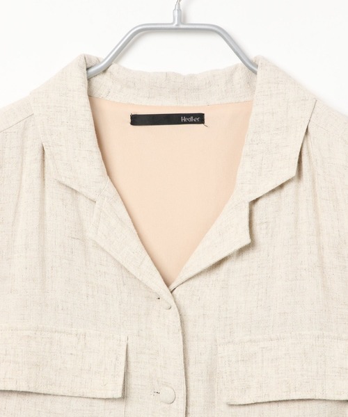 Heather（ヘザー）の「アサコンジャンプスーツ 887117（サロペット/オーバーオール・レディース・ベージュ系その他/ベージュ系その他2/グリーン系その他・FREE）」の7枚目の写真