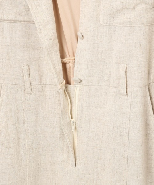 Heather（ヘザー）の「アサコンジャンプスーツ 887117（サロペット/オーバーオール・レディース・ベージュ系その他/ベージュ系その他2/グリーン系その他・FREE）」の10枚目の写真