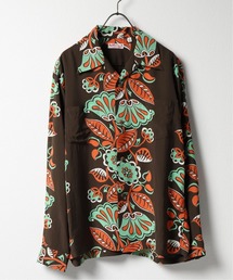 【TOYO/トーヨー】 L/S RAYON HAWAIIAN SHIRTHAWAIIAN I:シャツ#