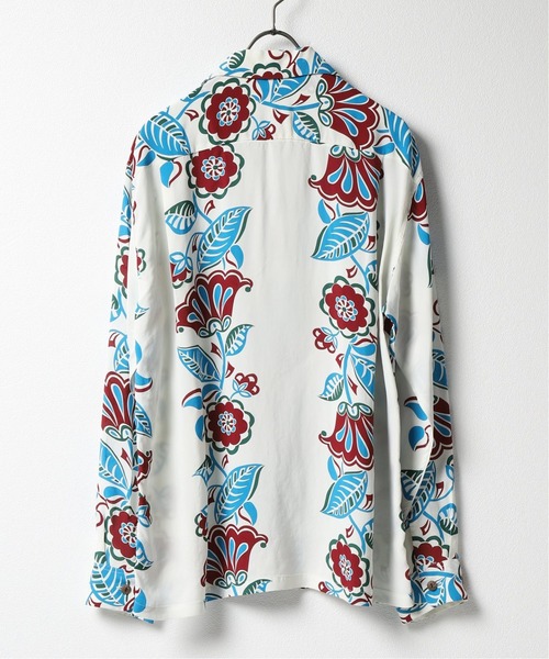 Oriens JOURNAL STANDARD（オリエンス ジャーナルスタンダード）の「【TOYO/トーヨー】 L/S RAYON HAWAIIAN SHIRTHAWAIIAN I：シャツ＃（シャツ/ブラウス・メンズ・ホワイト/ブラック・MEDIUM/LARGE/X-LARGE）」の8枚目の写真