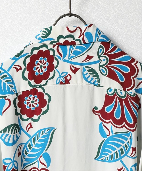 Oriens JOURNAL STANDARD（オリエンス ジャーナルスタンダード）の「【TOYO/トーヨー】 L/S RAYON HAWAIIAN SHIRTHAWAIIAN I：シャツ＃（シャツ/ブラウス・メンズ・ホワイト/ブラック・MEDIUM/LARGE/X-LARGE）」の6枚目の写真