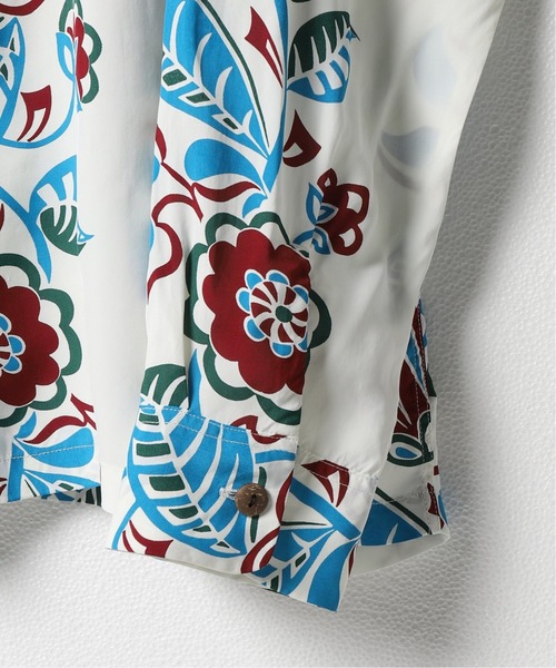 Oriens JOURNAL STANDARD（オリエンス ジャーナルスタンダード）の「【TOYO/トーヨー】 L/S RAYON HAWAIIAN SHIRTHAWAIIAN I：シャツ＃（シャツ/ブラウス・メンズ・ホワイト/ブラック・MEDIUM/LARGE/X-LARGE）」の12枚目の写真
