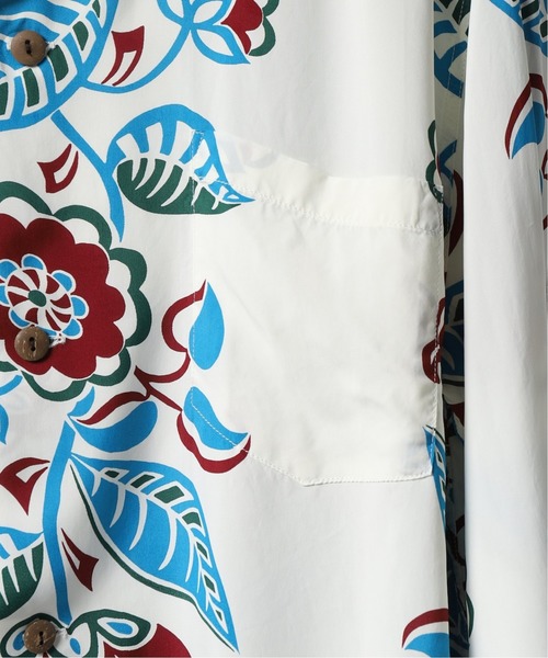Oriens JOURNAL STANDARD（オリエンス ジャーナルスタンダード）の「【TOYO/トーヨー】 L/S RAYON HAWAIIAN SHIRTHAWAIIAN I：シャツ＃（シャツ/ブラウス・メンズ・ホワイト/ブラック・MEDIUM/LARGE/X-LARGE）」の10枚目の写真