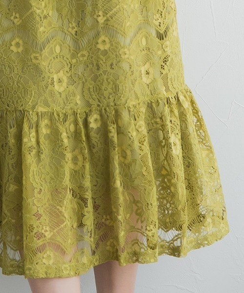 Pierrot（ピエロ）の「レースワンピース（ワンピース・レディース・ブルー/ライム/ブラック・M/L）」の20枚目の写真