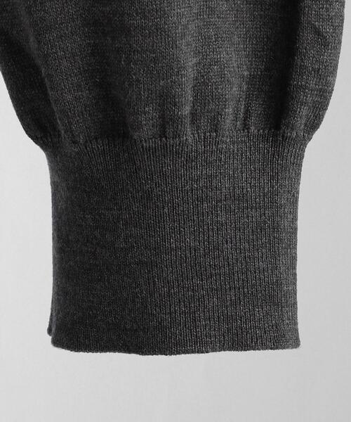 LOEFF(ロエフ)の「<LOEFF(ロエフ)> ドライウール ニット トラックパンツ MEN'S(その他パンツ・メンズ・ダークグレー/ベージュ・2/1)」の5枚目の写真