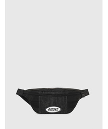 DIESEL | メンズ グレーデニム ＆ カモフラ柄 ベルトバッグ(ボディバッグ/ウエストポーチ)