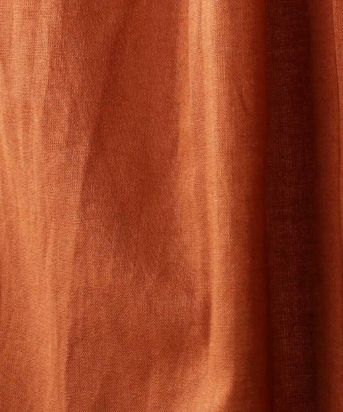 TRIANGLE PALETTE（トライアングルパレット）の「カシュクール ガウンワンピース/ ストライプ ドット （インド綿.インドコットン.コットン100%,綿100%）（ワンピース・レディース・パープル/ネイビー/オレンジ・MEDIUM）」の4枚目の写真