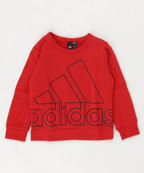 adidas（アディダス）の「アディダス adidas BMHSWCREW（スウェット・キッズ・ネイビー/ブラック/レッド・130cm/120cm/150cm/140cm/160cm）」の3枚目の写真