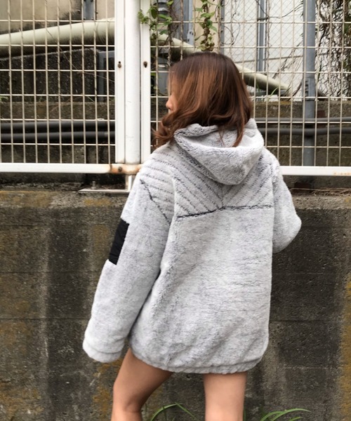 ROXY（ロキシー）の「ROXY/ロキシー ジップアップ ボアジャケット