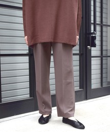 w closet | ハイウエストスラックスパンツ(その他パンツ)