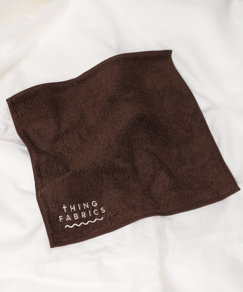 THING FABRICS（シングファブリックス）の「《THING FABRICS》TIP TOP 365 hand TOWEL（ハンカチ/ハンドタオル・レディース・ホワイト/ブラック/ネイビー/オリーブ/ベージュ系その他/グレー/イエロー/レッド/ブラウン・FREE）」の4枚目の写真