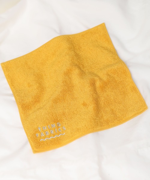 THING FABRICS（シングファブリックス）の「《THING FABRICS》TIP TOP 365 hand TOWEL（ハンカチ/ハンドタオル・レディース・ホワイト/ブラック/ネイビー/オリーブ/ベージュ系その他/グレー/イエロー/レッド/ブラウン・FREE）」の8枚目の写真