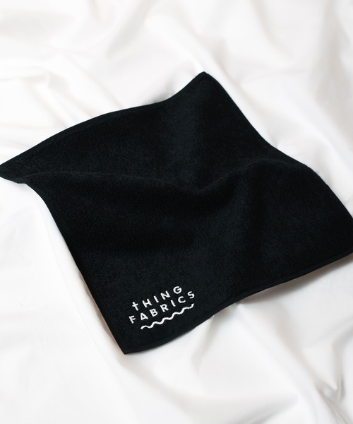 THING FABRICS（シングファブリックス）の「《THING FABRICS》TIP TOP 365 hand TOWEL（ハンカチ/ハンドタオル・レディース・ホワイト/ブラック/ネイビー/オリーブ/ベージュ系その他/グレー/イエロー/レッド/ブラウン・FREE）」の2枚目の写真