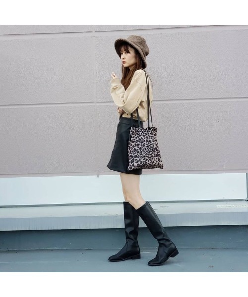 14+(イチヨンプラス)の「ボアバケットハット(ハット・レディース・ブラック/ベージュ/モカ・FREE)」の22枚目の写真