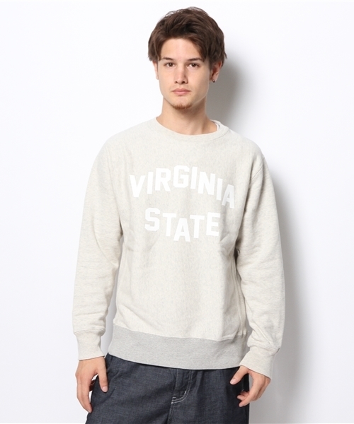 CIAOPANIC（チャオパニック）の「【Ciaopanic】VIRGINIAスウェット（スウェット・メンズ・チャコールグレー/アイボリー・MEDIUM/LARGE）」の7枚目の写真