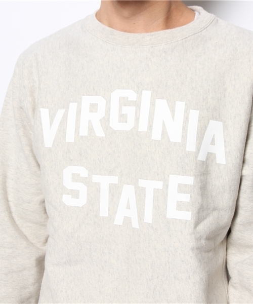 CIAOPANIC（チャオパニック）の「【Ciaopanic】VIRGINIAスウェット（スウェット・メンズ・チャコールグレー/アイボリー・MEDIUM/LARGE）」の5枚目の写真