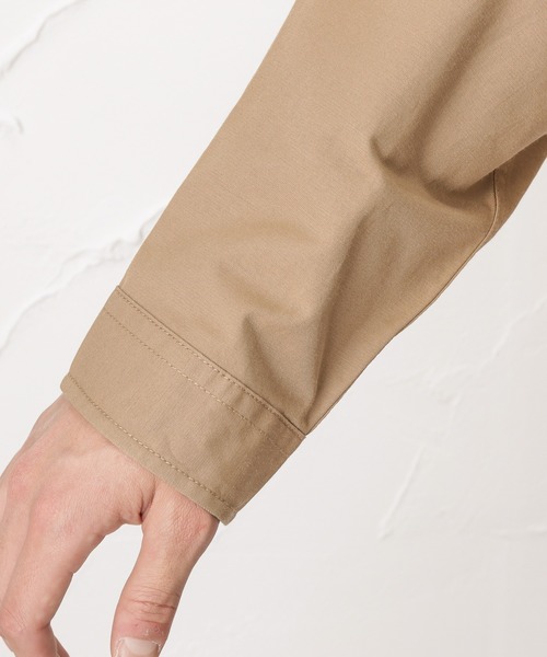 Dickies(ディッキーズ)の「Dickies ディッキーズ 長袖 ワークシャツ 刺繍 ワンポイント(シャツ/ブラウス・メンズ・ブラック/ベージュ/カーキ・M/L/XL/XXL)」の15枚目の写真