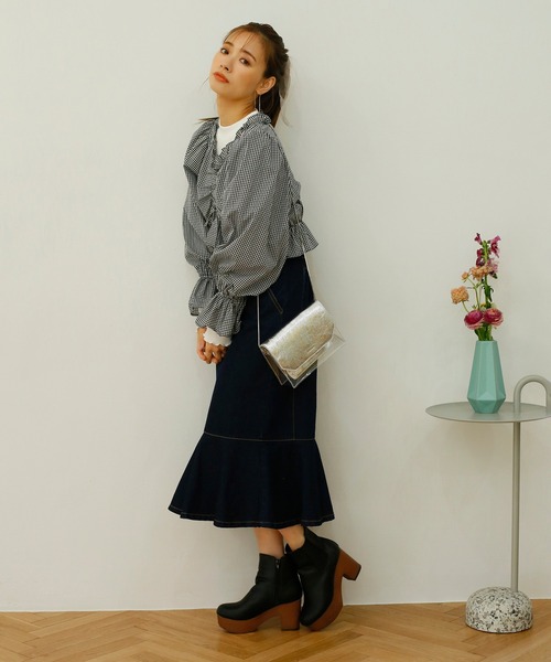 one after another NICE CLAUP（ワンアフターアナザーナイスクラップ）の「クリアショルダーバック（ショルダーバッグ・レディース・ピンク/シルバー・FREE）」の12枚目の写真