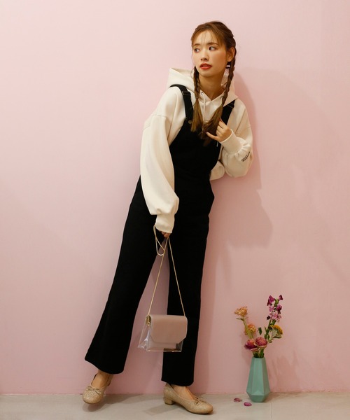 one after another NICE CLAUP（ワンアフターアナザーナイスクラップ）の「クリアショルダーバック（ショルダーバッグ・レディース・ピンク/シルバー・FREE）」の6枚目の写真