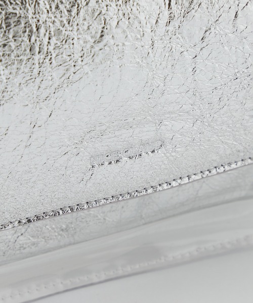 one after another NICE CLAUP（ワンアフターアナザーナイスクラップ）の「クリアショルダーバック（ショルダーバッグ・レディース・ピンク/シルバー・FREE）」の19枚目の写真